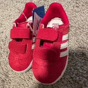 Adidas Originals Gazelle Pink Shoe Girl's Toddler Size 6K aidFit Ortholite